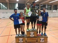 Interessante Spiele und viel Spielwitz beim Semesterabschlussturnier Volleyball  