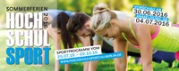 Sommerferien 2016 - Programmvorschau