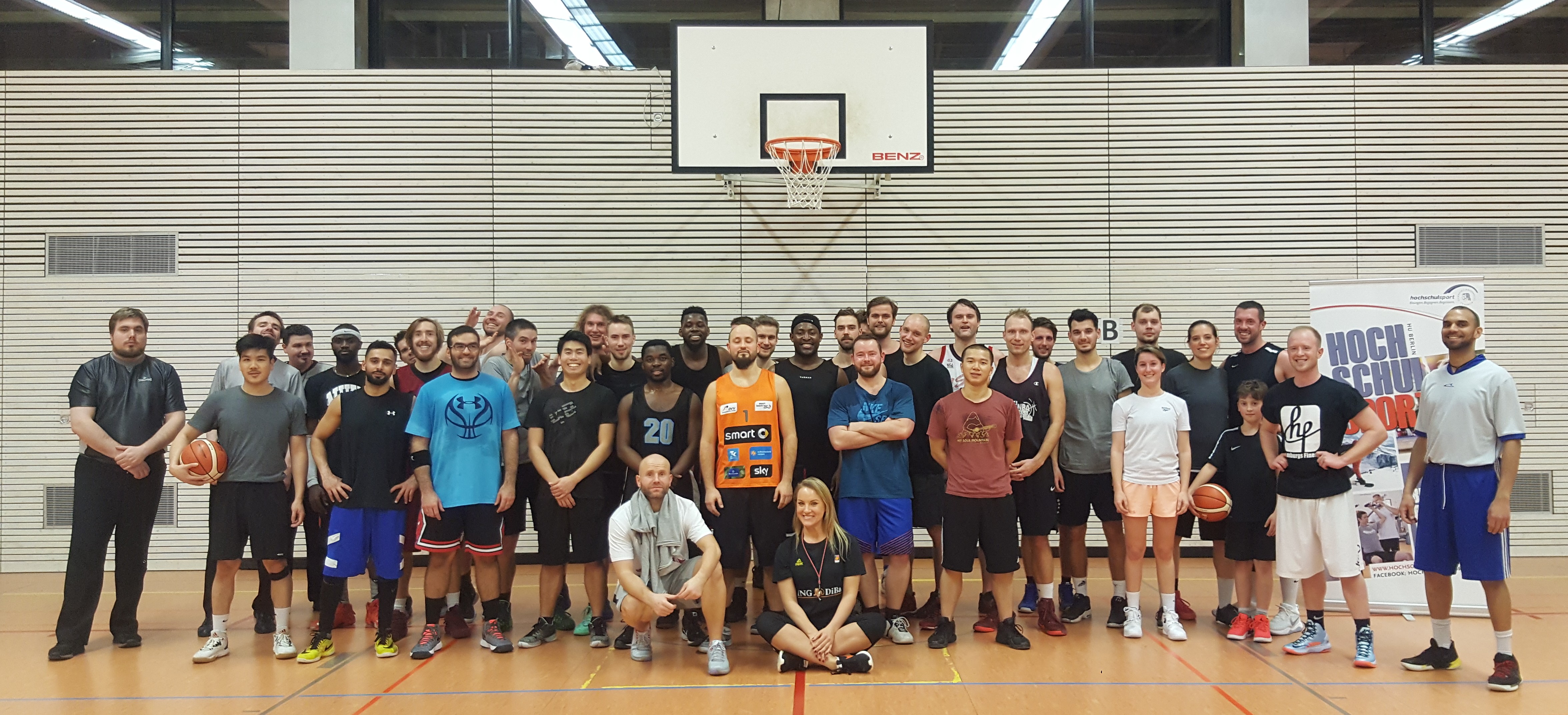 SE Abschlussturnier   Basketball   WiSe 2017 18   Gruppenfoto