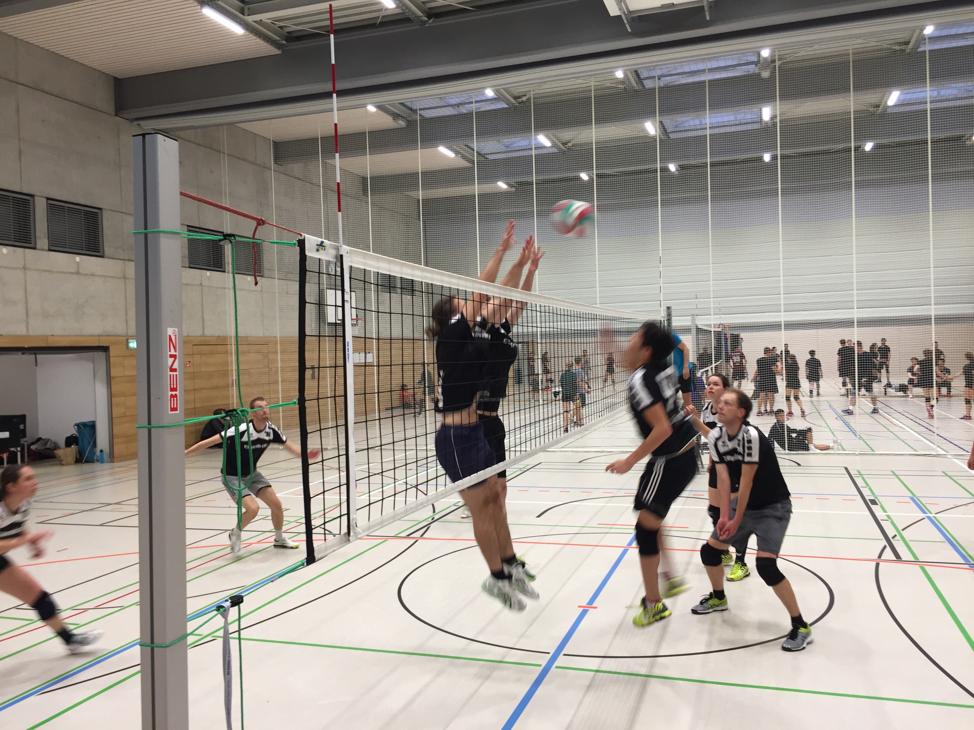 SE Abschlussturnier Volleyball 6vs.6   SoSe 2019   Spielszene