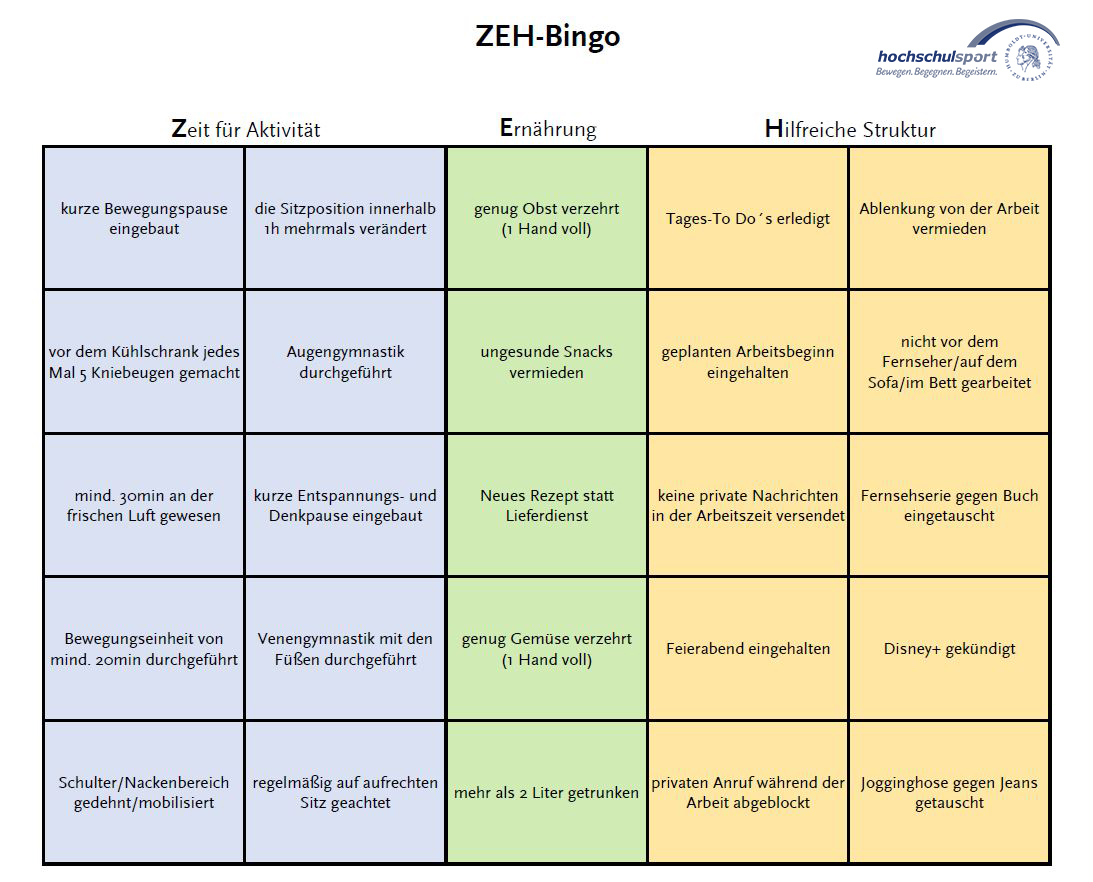 ZEH Bingo final