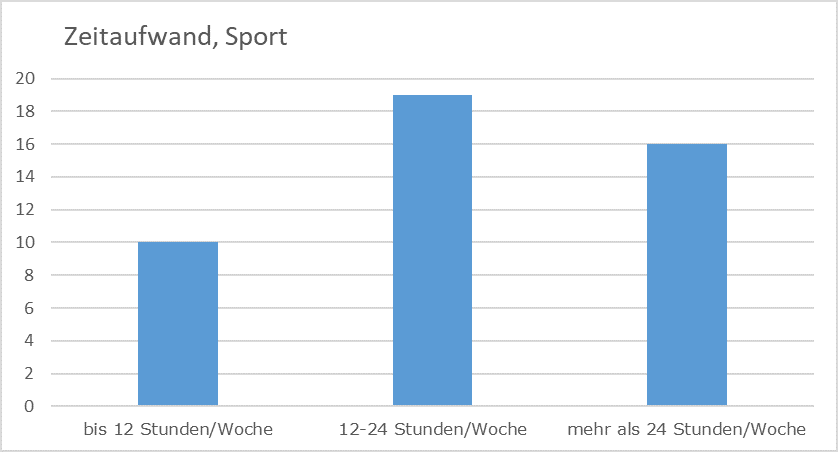 Erhebung 2016 17 ZeitaufwandSp