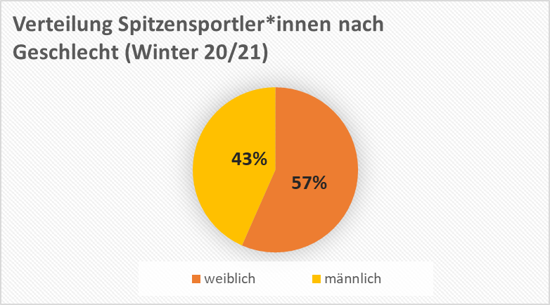 Graphik Verteilung nach Geschelcht WiSe20 21