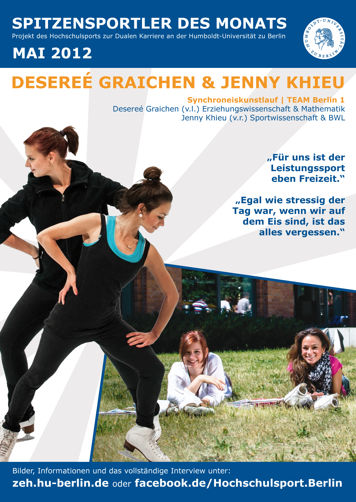 Mai 2012 - Jenny Khieu und Deseree Graichen