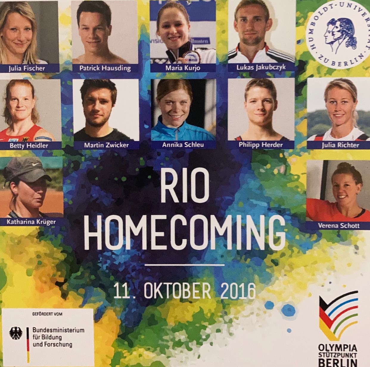 Einladung Rio Homecoming