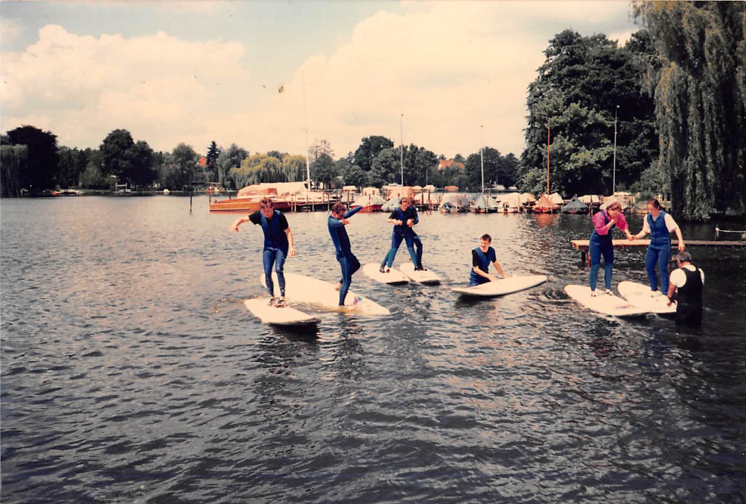 1990-2000 - Anfängerkurs Surfen im WSZ Schmöckwitz